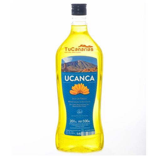 Kanaren produkte Kanarischer Bananenlikör Ucanca 1 Liter