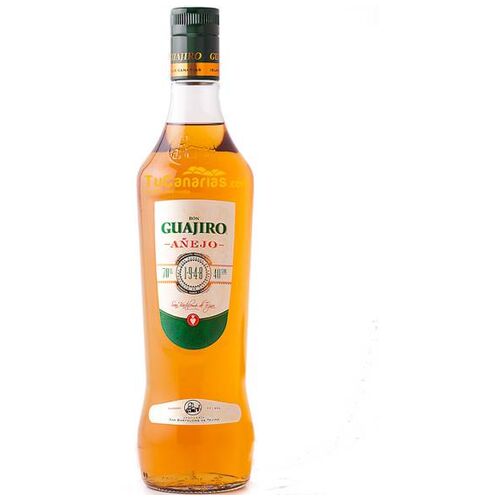 Kanaren produkte Guajiro Rum Jährig 40%