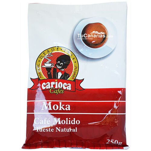 Kanaren produkte Moka Kaffeepulver Carioca 250g
