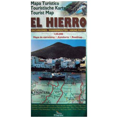 Kanaren produkte Touristische Karte von El Hierro 