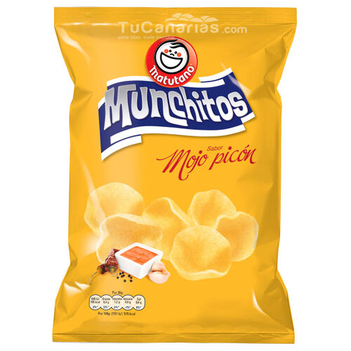 Kanaren produkte Munchitos Kartoffeln Mojo Picon