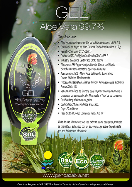 Aloe Vera Penca Zabila Gel 300ml