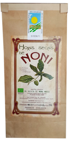 Noni Canarias Hojas Secas 25g Ecol�gicas