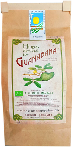 Guanabana Canarias Hojas Secas 25g Ecológicas