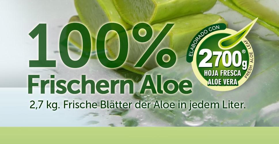 Aloe Vera Saft, Gel, Pflanze y Blatter