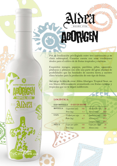 Tropical Exotic Fruits Rum Aldea La Palma