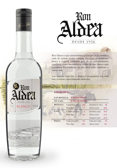 Ron Aldea White TuCanarias.com