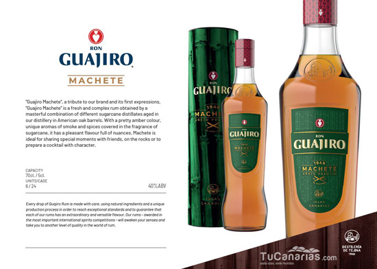 Guajiro Machete Rum TuCanarias.com