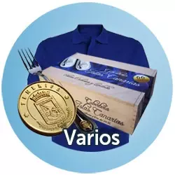 Varios. Camisetas, cuberterias ...