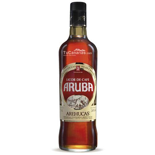 Licor de Cafe de Canarias Arehucas Aruba 70cl Productos Canarios Licor de Cafe de Canarias Arehucas Aruba 70cl