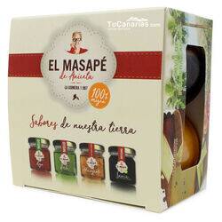 Pack Masape Miel Palma, Almogrote y 2 mojos TuCanarias.com