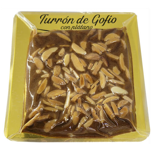 Canary Products Artisan Gofio Nougat with Banana and Almonds