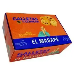 Galletas de La Gomera El Masape Caja 500g surtida