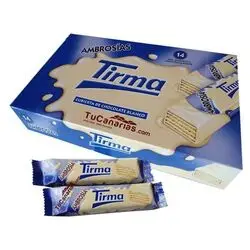 Ambrosia Tirma weiß Schokolade 14 Einheiten