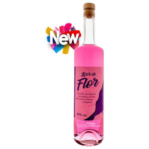 Licor de FLORES Gin72 artesano 750ml Productos Canarios Licor de FLORES Gin72 artesano 750ml