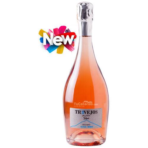 Productos Canarios Vino Espumoso Trevejos Brut Nature Rosado