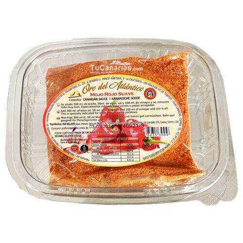 Productos Canarios Mojo Rojo suave Oro Atlantico Deshidratado 60g