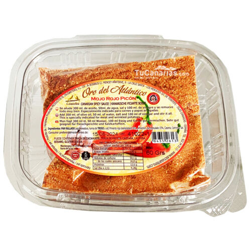 Canary Products Canarian Spicy Red Mojo Oro Atlantico Dehydrated