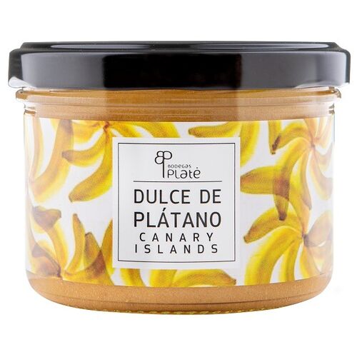 Productos Canarios Dulce de Platano Plate Artesanal 260 g