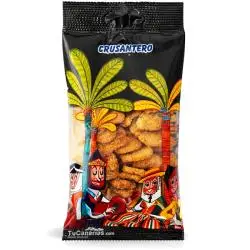 Platano garrapiñado con Mojo Rojo Crusantero 100 g
