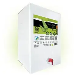Aloe Vera Gel 22 Liter BaginBox Valve