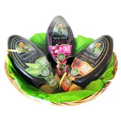 Geschenkkorb Reiner Aloe Vera 3 Safte + Gel 4x300ml