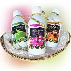 Gift Basket Pure Aloe Vera Juices 3x250ml