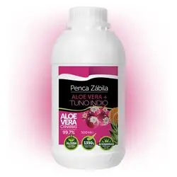  Jugo Aloe Vera Penca Zabila + Tuno Indio 500ml