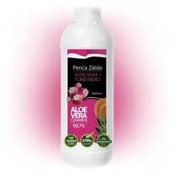 Pure Aloe Vera Juice + Tuno Prickly Pear Penca Zabila 1 Liter