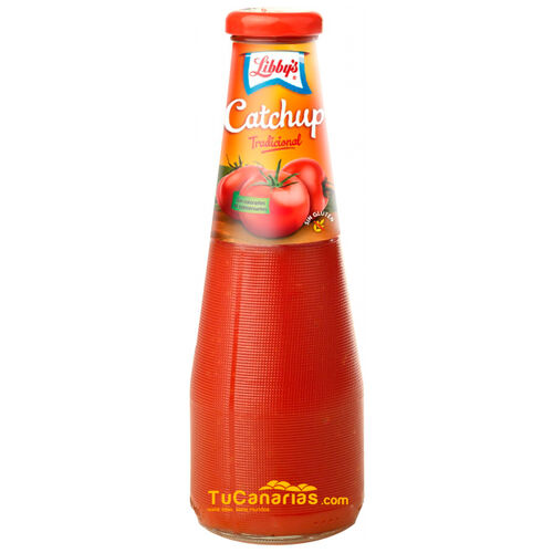 Productos Canarios Ketchup Catchup Libbys Salsa Tomate 545 g Cristal