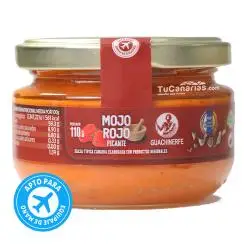 Mojo Rojo canario Picante Guachinerfe 110g