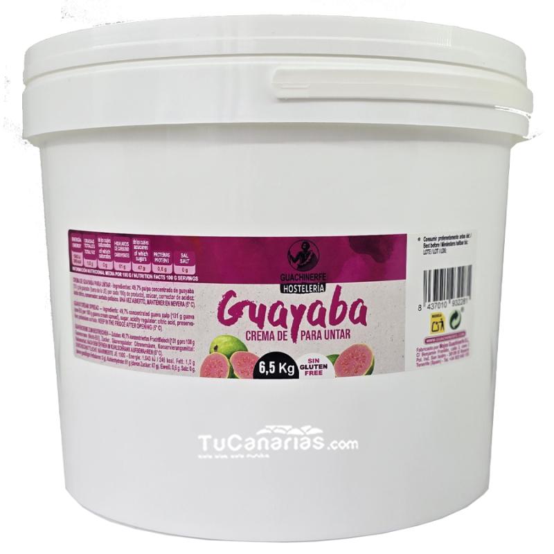 Productos Canarios Crema Guayaba Guachinerfe 6,5 Kg Horeca