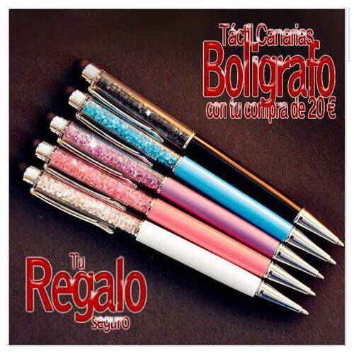 Productos Canarios Boligrafo de Canarias Crystal Pen