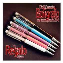 Boligrafo de Canarias Crystal Pen