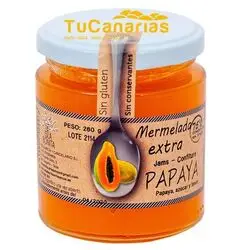 Mermelada Extra Papaya Canarias Isla Bonita 260g