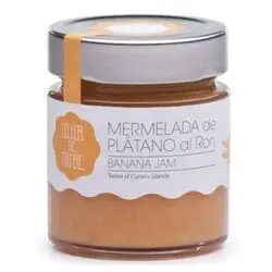 Mermelada Artesana Mar de Nube Platano Ron 290g