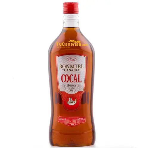 Cocal Honig Rum 1 Liter Kanaren produkte Cocal Honig Rum 1 Liter
