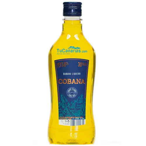 Kanaren produkte Bananalikor Cobana 0,5 liter Canary Islands