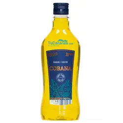 Licor Cobana Platano Canarias 0,5 L.