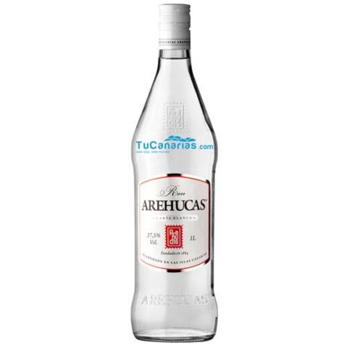 Kanaren produkte Arehucas Weiß Rum 1 Liter