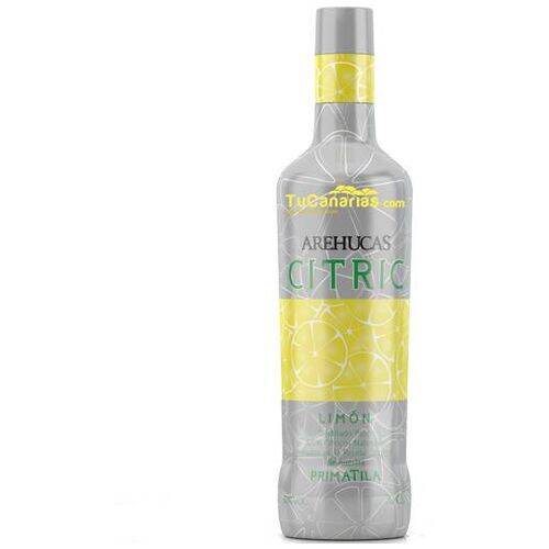 Kanaren produkte Likor Arehucas Citric Zitronen