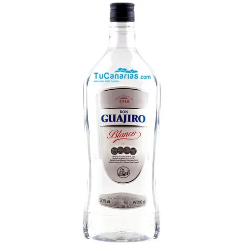 Guajiro White Rum 1 Liter - World Silver & Consumer Choice 2016 USA Kanaren produkte Guajiro White Rum 1 Liter - World Silver & Consumer Choice 2016 USA