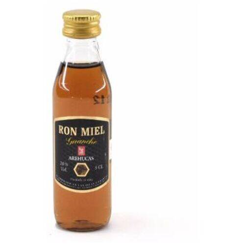 Ron Miel Arehucas Guanche Mini Botella Personalizacion Gratis Productos Canarios Ron Miel Arehucas Guanche Mini Botella Personalizacion Gratis