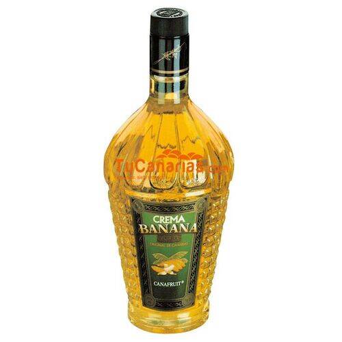 Productos Canarios Licor crema de Platano Arehucas 0,7 l