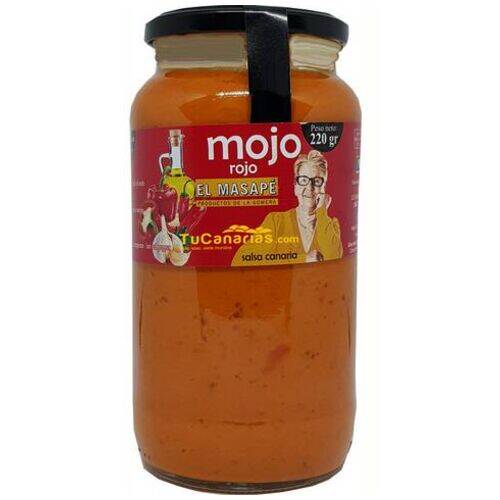 Productos Canarios Mojo Rojo Artesano El Masape 1 Kg. Gomera