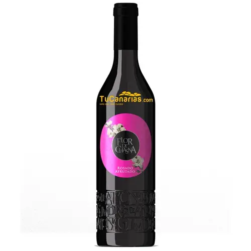 Productos Canarios Vino Flor de Chasna Rosado Afrutado