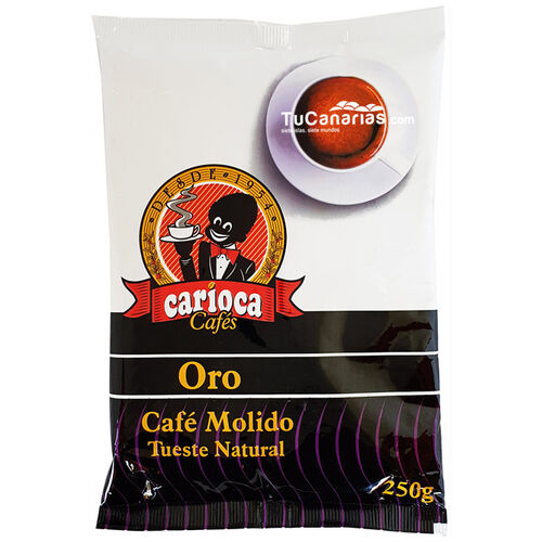 Kanaren produkte Carioca Arabica Gold Kaffee gemahlener 250g