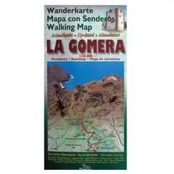 Touristische Karte von La Gomera 