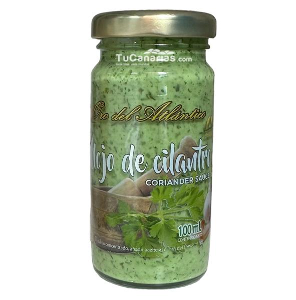 Kanaren produkte Mojo Koriander Soße Oro Atlantico 100ml
