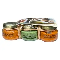 Red Mild + Red Spicy + Green Mojos Oro Atlantico 180 ml